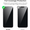 image:imageJETech Screen Protector for iPhone 13 Pro Max 3Pack  9H Tempered Glass Full Coverage Scratch Resistant HD Clear CaseFriendlyiPhone 13 Pro Max 67Inch