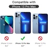 image:imageJETech Screen Protector for iPhone 13 Pro Max 3Pack  9H Tempered Glass Full Coverage Scratch Resistant HD Clear CaseFriendlyiPhone 13 Pro Max 67Inch