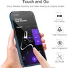 image:imageJETech Screen Protector for iPhone 17e16e13 Pro13 3Pack  9H Tempered Glass Full Coverage Scratch Resistant HD Clear CaseFriendly