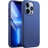 image:imageJETech Silicone Case for iPhone 13 Black  Silky Soft Touch Shockproof Protection Scratch Resistant Microfiber LiningBlue Jay