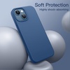 image:imageJETech Silicone Case for iPhone 13 Black  Silky Soft Touch Shockproof Protection Scratch Resistant Microfiber LiningBlue Jay