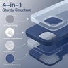 image:imageJETech Silicone Case for iPhone 13 Black  Silky Soft Touch Shockproof Protection Scratch Resistant Microfiber LiningCobalt Blue