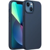 image:imageJETech Silicone Case for iPhone 13 Black  Silky Soft Touch Shockproof Protection Scratch Resistant Microfiber LiningNavy