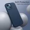 image:imageJETech Silicone Case for iPhone 13 Black  Silky Soft Touch Shockproof Protection Scratch Resistant Microfiber LiningNavy