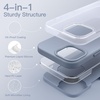 image:imageJETech Silicone Case for iPhone 13 Black  Silky Soft Touch Shockproof Protection Scratch Resistant Microfiber LiningSierra Blue