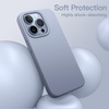 image:imageJETech Silicone Case for iPhone 13 Black  Silky Soft Touch Shockproof Protection Scratch Resistant Microfiber LiningSierra Blue