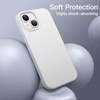 image:imageJETech Silicone Case for iPhone 13 Black  Silky Soft Touch Shockproof Protection Scratch Resistant Microfiber LiningStarlight
