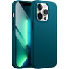 image:imageJETech Silicone Case for iPhone 13 Black  Silky Soft Touch Shockproof Protection Scratch Resistant Microfiber LiningTeal