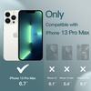 image:imageJETech Silicone Case for iPhone 13 Black  Silky Soft Touch Shockproof Protection Scratch Resistant Microfiber LiningTeal