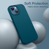 image:imageJETech Silicone Case for iPhone 13 Black  Silky Soft Touch Shockproof Protection Scratch Resistant Microfiber LiningTeal
