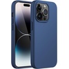 image:imageJETech Silicone Case for iPhone 14 Plus Black  Silky Soft Touch Shockproof Protection Scratch Resistant Microfiber LiningCobalt Blue
