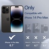 image:imageJETech Silicone Case for iPhone 14 Plus Black  Silky Soft Touch Shockproof Protection Scratch Resistant Microfiber LiningCobalt Blue