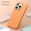 image:imageJETech Silicone Case for iPhone 14 Plus Black  Silky Soft Touch Shockproof Protection Scratch Resistant Microfiber LiningMarigold