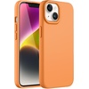image:imageJETech Silicone Case for iPhone 14 Plus Black  Silky Soft Touch Shockproof Protection Scratch Resistant Microfiber LiningMarigold