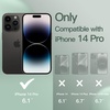 image:imageJETech Silicone Case for iPhone 14 Plus Black  Silky Soft Touch Shockproof Protection Scratch Resistant Microfiber LiningMidnight Green