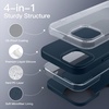 image:imageJETech Silicone Case for iPhone 14 Plus Black  Silky Soft Touch Shockproof Protection Scratch Resistant Microfiber LiningNavy