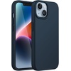 image:imageJETech Silicone Case for iPhone 14 Plus Black  Silky Soft Touch Shockproof Protection Scratch Resistant Microfiber LiningNavy