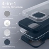 image:imageJETech Silicone Case for iPhone 14 Plus Black  Silky Soft Touch Shockproof Protection Scratch Resistant Microfiber LiningNavy