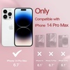 image:imageJETech Silicone Case for iPhone 14 Plus Black  Silky Soft Touch Shockproof Protection Scratch Resistant Microfiber LiningRed
