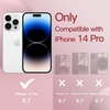 image:imageJETech Silicone Case for iPhone 14 Plus Black  Silky Soft Touch Shockproof Protection Scratch Resistant Microfiber LiningRed