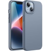 image:imageJETech Silicone Case for iPhone 14 Plus Black  Silky Soft Touch Shockproof Protection Scratch Resistant Microfiber LiningSierra Blue