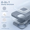 image:imageJETech Silicone Case for iPhone 14 Plus Black  Silky Soft Touch Shockproof Protection Scratch Resistant Microfiber LiningSierra Blue