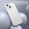 image:imageJETech Silicone Case for iPhone 14 Plus Black  Silky Soft Touch Shockproof Protection Scratch Resistant Microfiber LiningStarlight
