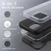 image:imageJETech Silicone Case for iPhone 15 Plus Black  Silky Soft Touch Shockproof Protection Scratch Resistant Microfiber LiningBlack
