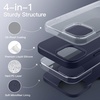 image:imageJETech Silicone Case for iPhone 15 Plus Black  Silky Soft Touch Shockproof Protection Scratch Resistant Microfiber LiningBlue