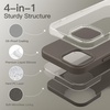 image:imageJETech Silicone Case for iPhone 15 Plus Black  Silky Soft Touch Shockproof Protection Scratch Resistant Microfiber LiningClay