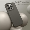 image:imageJETech Silicone Case for iPhone 15 Plus Black  Silky Soft Touch Shockproof Protection Scratch Resistant Microfiber LiningClay