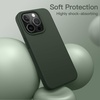 image:imageJETech Silicone Case for iPhone 15 Plus Black  Silky Soft Touch Shockproof Protection Scratch Resistant Microfiber LiningCypress