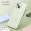 image:imageJETech Silicone Case for iPhone 15 Plus Black  Silky Soft Touch Shockproof Protection Scratch Resistant Microfiber LiningGreen