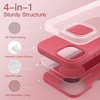image:imageJETech Silicone Case for iPhone 15 Plus Black  Silky Soft Touch Shockproof Protection Scratch Resistant Microfiber LiningGuava