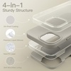 image:imageJETech Silicone Case for iPhone 15 Plus Black  Silky Soft Touch Shockproof Protection Scratch Resistant Microfiber LiningNatural Titanium