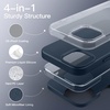 image:imageJETech Silicone Case for iPhone 15 Plus Black  Silky Soft Touch Shockproof Protection Scratch Resistant Microfiber LiningNavy