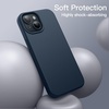 image:imageJETech Silicone Case for iPhone 15 Plus Black  Silky Soft Touch Shockproof Protection Scratch Resistant Microfiber LiningNavy