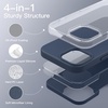 image:imageJETech Silicone Case for iPhone 15 Plus Black  Silky Soft Touch Shockproof Protection Scratch Resistant Microfiber LiningStorm Blue