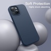 image:imageJETech Silicone Case for iPhone 15 Plus Black  Silky Soft Touch Shockproof Protection Scratch Resistant Microfiber LiningStorm Blue
