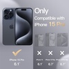 image:imageJETech Silicone Case for iPhone 15 Plus Black  Silky Soft Touch Shockproof Protection Scratch Resistant Microfiber LiningStorm Blue