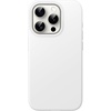 image:imageJETech Silicone Case for iPhone 15 Plus Black  Silky Soft Touch Shockproof Protection Scratch Resistant Microfiber LiningWhite