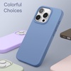 image:imageJETech Silicone Case for iPhone 15 Plus Black  Silky Soft Touch Shockproof Protection Scratch Resistant Microfiber LiningWinter Blue