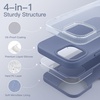 image:imageJETech Silicone Case for iPhone 15 Plus Black  Silky Soft Touch Shockproof Protection Scratch Resistant Microfiber LiningWinter Blue