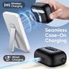 image:imageJETech SlideLock Magnetic Case for AirPods Pro 3 Black  Cover Compatible with MagSafe Keychain Included Powerful Drop Protection Front LED VisibleBlack