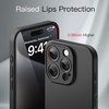 image:imageJETech Slim Case for iPhone 15 Plus Black  Camera Lens Protection UltraThin Matte Finish Lightweight Minimalist DesignBlack Titanium