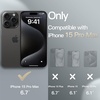 image:imageJETech Slim Case for iPhone 15 Plus Black  Camera Lens Protection UltraThin Matte Finish Lightweight Minimalist DesignBlack Titanium
