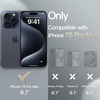 image:imageJETech Slim Case for iPhone 15 Plus Black  Camera Lens Protection UltraThin Matte Finish Lightweight Minimalist DesignBlue Titanium