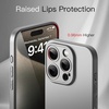 image:imageJETech Slim Case for iPhone 15 Plus Black  Camera Lens Protection UltraThin Matte Finish Lightweight Minimalist DesignNatural Titanium