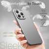 image:imageJETech Slim Case for iPhone 15 Plus Black  Camera Lens Protection UltraThin Matte Finish Lightweight Minimalist DesignNatural Titanium