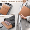 image:imageJETech Slim Laptop Sleeve for 13Inch Devices Black  For MacBook Neo A18 Pro MacBook Air 13 M5M2 20262022 MacBook Pro 13 M1M2 20222016 PU Leather MaterialBrown